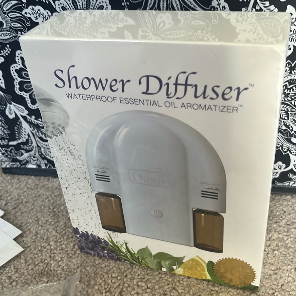 Shower diffuser brand new in sealed box. On eBay for $40 currently